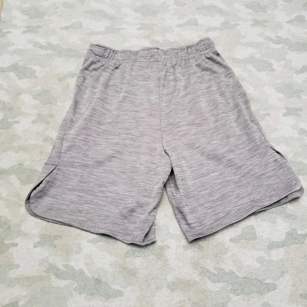 Nike Shorts Mens Large Gray Dri-Fit Drawstring‎ Pockets